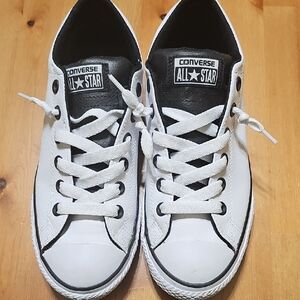 Converse Kids Black and White Sneakers